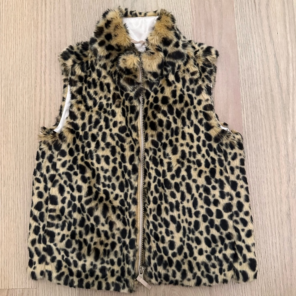 Crewcuts fur vest